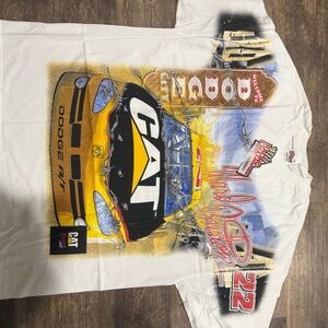 Chase Authentics White Racing Graphic Tee